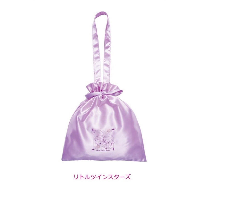 SANRIO 2024 HANABI KUJI LITTLE TWIN STARS DRAWSTRING POUCH