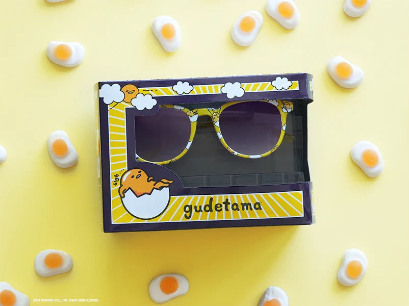 SANRIO GUDETAMA SUNGLASSES YELLOW