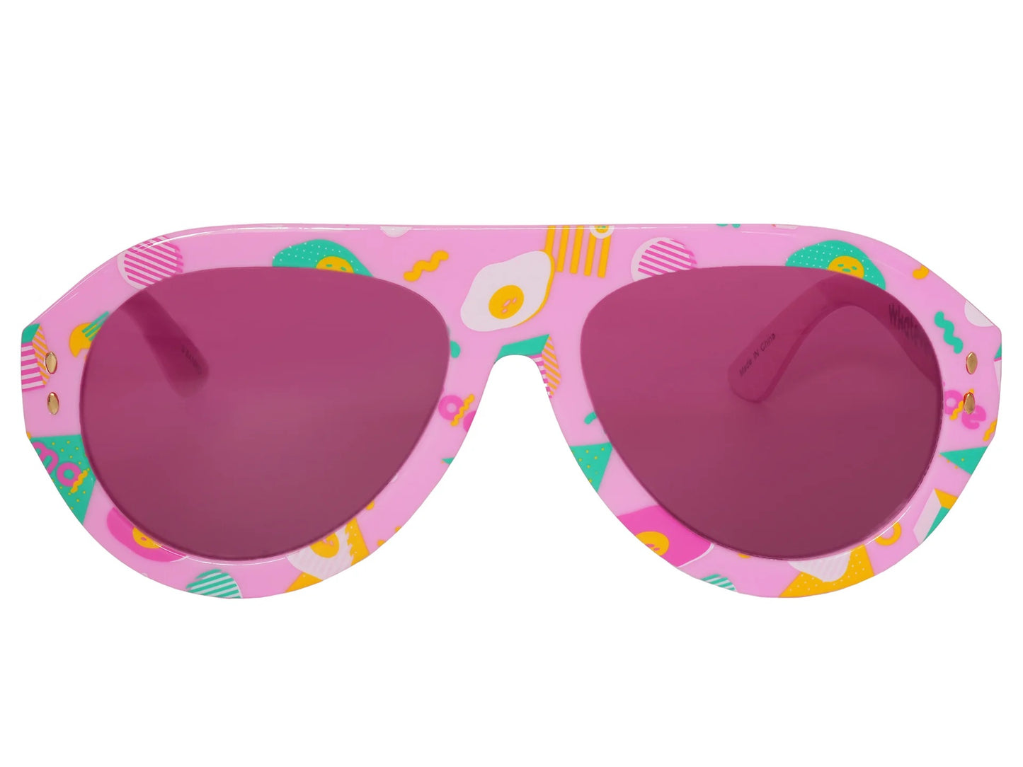 SANRIO GUDETAMA SUNGLASSES PINK