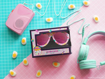 SANRIO GUDETAMA SUNGLASSES PINK