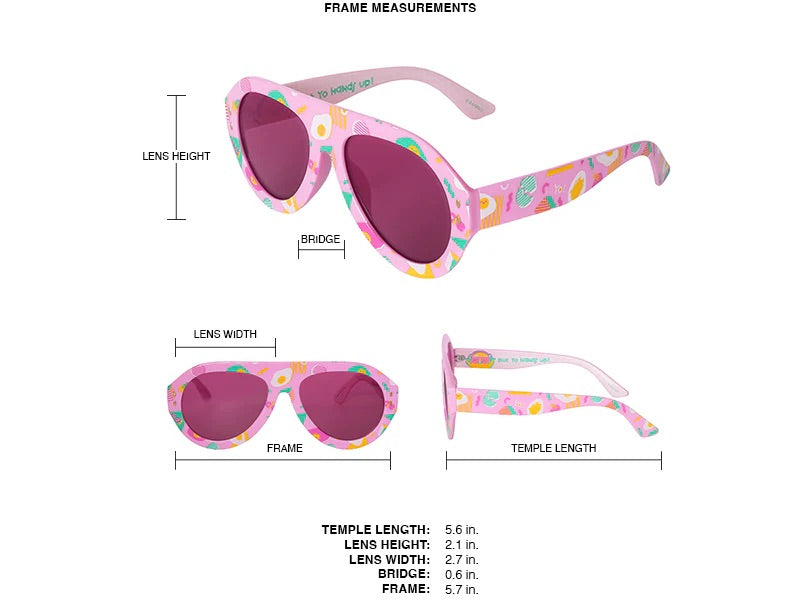 SANRIO GUDETAMA SUNGLASSES PINK