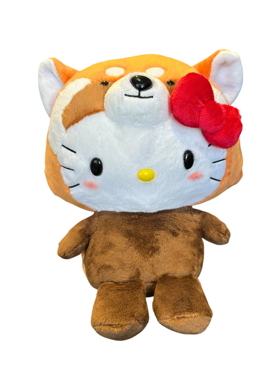SANRIO HELLO KITTY 10 IN PLUSH RED PANDA ZOO