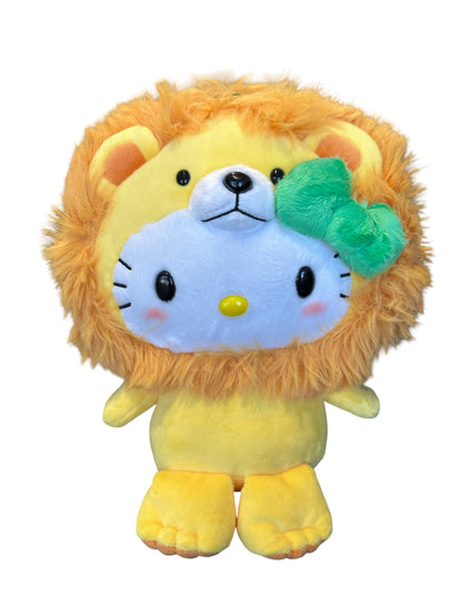 SANRIO HELLO KITTY 10 IN PLUSH LION ZOO