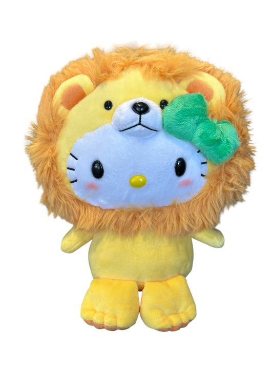SANRIO HELLO KITTY 10 IN PLUSH LION ZOO