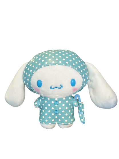 SANRIO CINNAMOROLL 7 IN STANDING PLUSH RAINCOAT