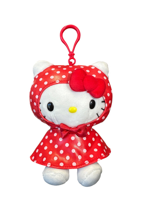 SANRIO HELLO KITTY MASCOT CLIP ON RAINCOAT