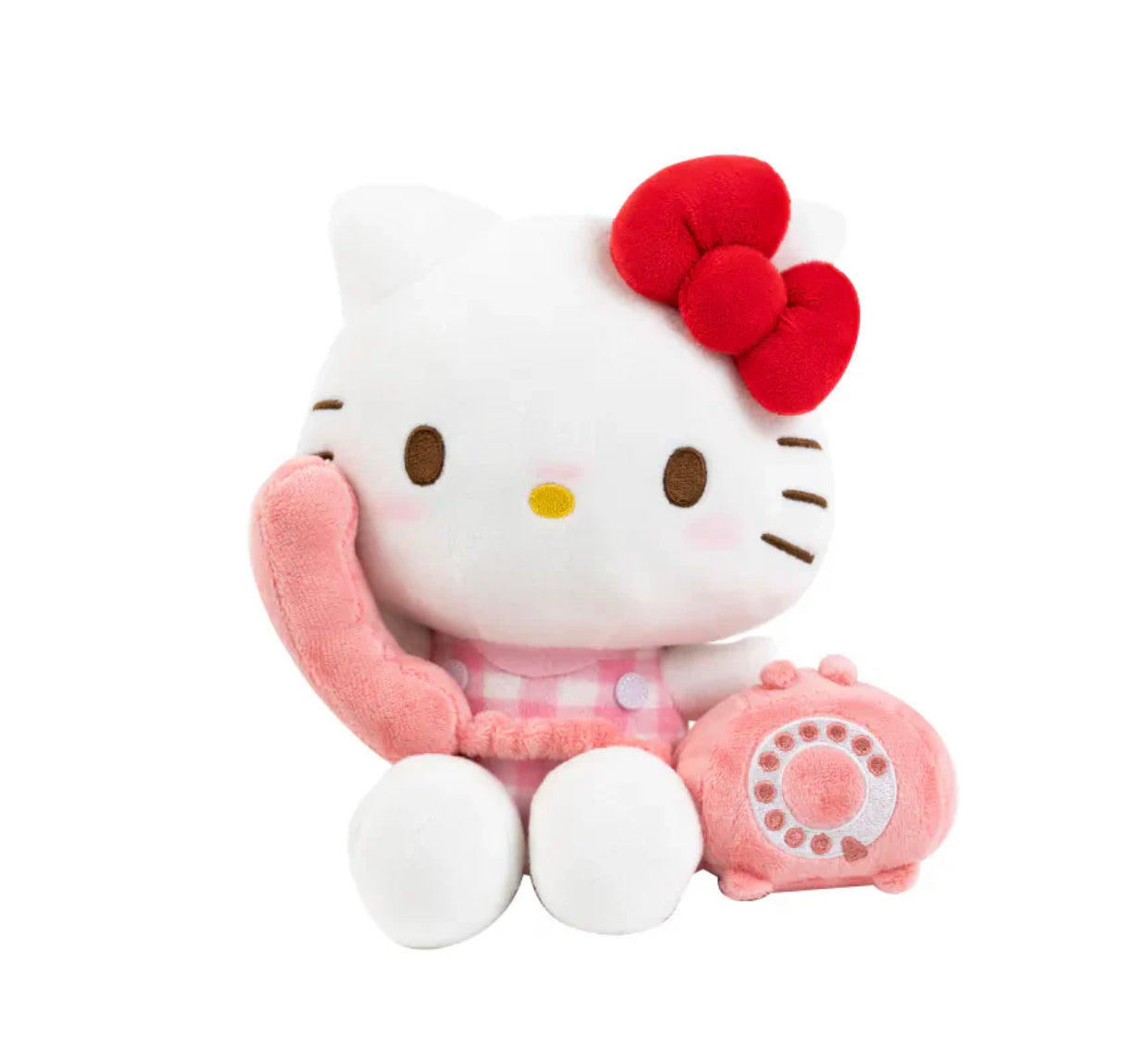 SANRIO JAPAN ORIGINAL HELLO KITTY 50TH ANNIVERSARY PLUSH PNONE