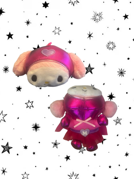 SANRIO MY MELODY MASCOT CLIP ON / PLUSH CHARM