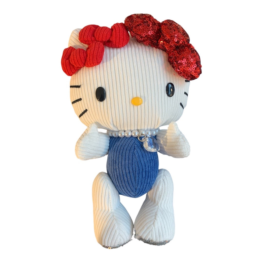 SANRIO HELLO KITTY 7 INCHES DOLL PLUSH WHITE JEWEL