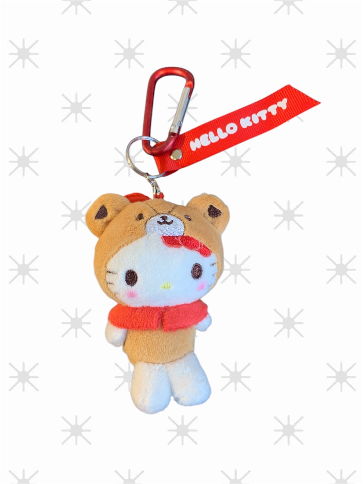 HELLO KITTY CARABINER MASCOT FRIEND COSTUME KT