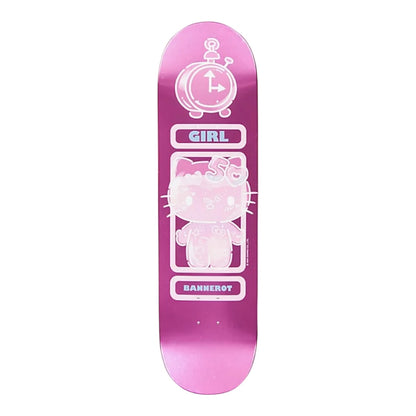 HELLO KITTY 50TH ANNIVERSARY 50 BANNEROT PINK SKATEBOARD