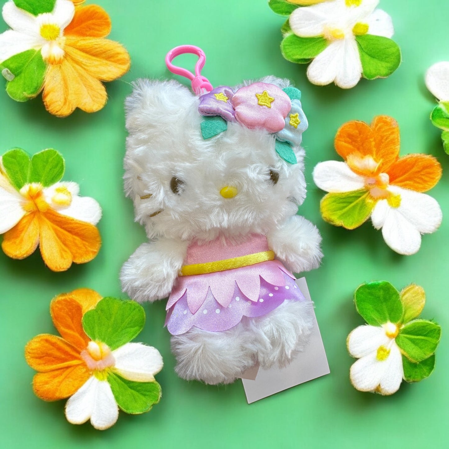 SANRIO HELLO KITTY FLOWER FANTASY MASCOT CHARM / PLUSH