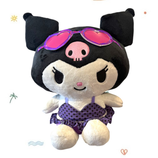 SANRIO KUROMI 12 IN TROPICAL PLUSH
