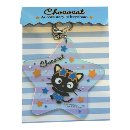 SANRIO CHOCOCAT ACRYLIC KEY CHAIN TROPICAL