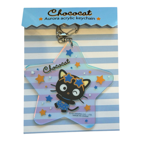 SANRIO CHOCOCAT ACRYLIC KEY CHAIN TROPICAL