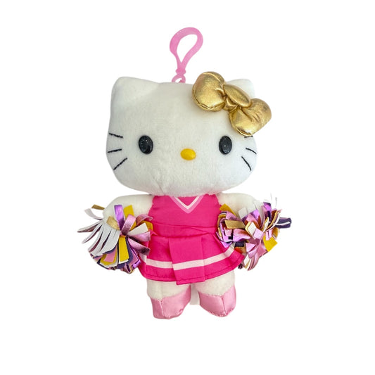 SANRIO HELLO KITTY CHEERLEADER MASCOT CLIP CHARM