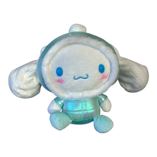 SANRIO CINNAMOROLL SHINY PUFFER HOODED JACKET 8 IN PLUSH