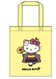 SANRIO HELLO KITTY TOTE BAG MODERN KIMONO JAPAN GIRL