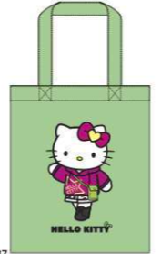 SANRIO HELLO KITTY TOTE BAG SPORTY CASUAL JAPAN GIRL