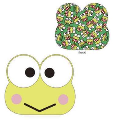 SANRIO ORIGINAL KEROPPI PATTERN FACE PLUSH