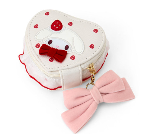 SANRIO ORIGINAL MY MELODY ACCESSORY CASE HEART STRAWBERRY SHORTCAKE