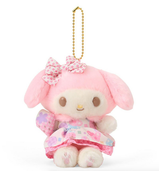 SANRIO ORIGINAL MY MELODY MASCOT CHARM PLUSH JAPANESE PASTEL