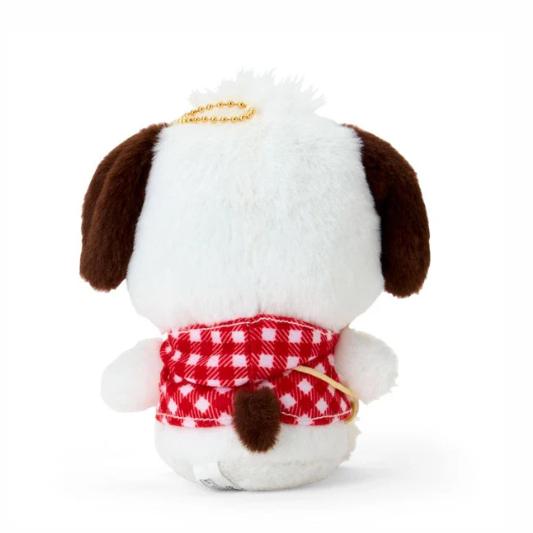SANRIO ORIGINAL POCHACCO LOVES PEE CHAN MASCOT HOLDER HAPPY BIRTHDAY