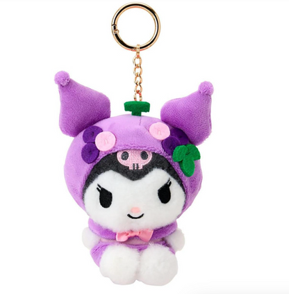 SANRIO ORIGINAL KUROMI MASCOT HOLDER FRUIT DESIGN