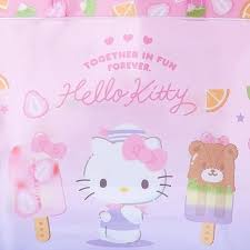 SANRIO JAPAN ORIGINAL HELLO KITTY VINYL POOL BAG