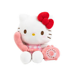 SANRIO JAPAN ORIGINAL HELLO KITTY 50TH ANNIVERSARY PLUSH PNONE