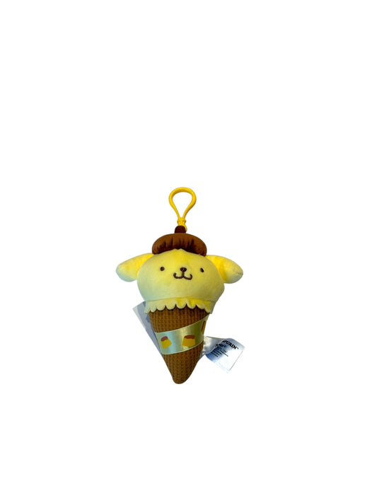 SANRIO POMPOMPURIN MASCOT CLIP ON ICE CREAM FOOD