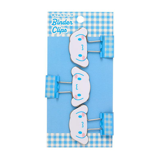 SANRIO CINNAMOROLL 3 PC DOUBLE CLIP SET