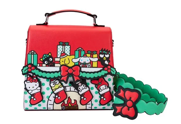 SANRIO CHARACTERS WINTER WONDERLAND LOUNGELFY CROSSBODY BAG