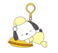 SANRIO POCHACCO MASCOT CLIP ON PAJAMA W/ PILLOW