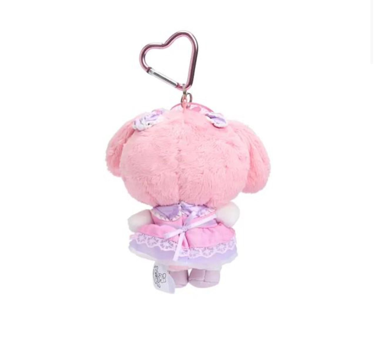 SANRIO MY MELODY 50TH ANNIVERSARY MASCOT HOLDER (PURPLE AND GREEN ROSE)