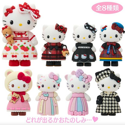 SANRIO ORIGINAL HELLO KITTY MASCOT BLIND BOX MONOCHROME GIRLY TWIN COORDINATE BIRTHDAY DOLL