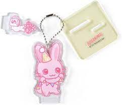 SANRIO JAPAN ORIGINAL BOSAUSA BOSANIMARU SERIES ACRYLIC KEY CHAIN