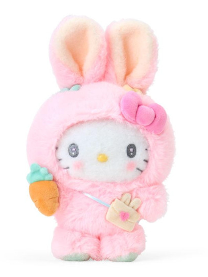 SANRIO ORIGINAL HELLO KITTY PLUSH TOY PUFFY EAR RABBIT CLUB