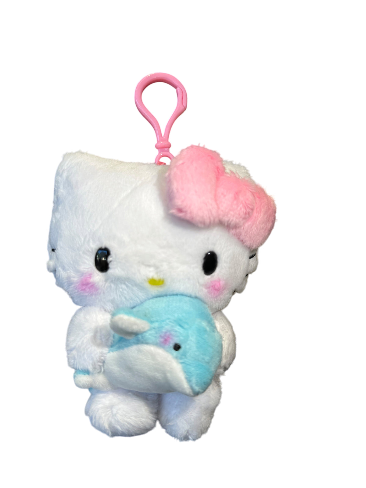 SANRIO HELLO KITTY MASCOT CLIP ON BABY DOLPHIN HUG