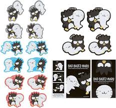 SANRIO JAPAN ORIGINAL BADTZ MARU THE USUAL TWO STICKERS SET