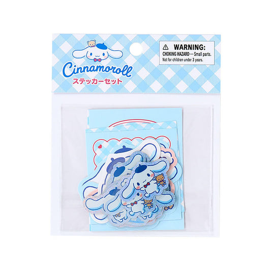 SANRIO CINNAMOROLL STICKER SET WITH THE BEAR