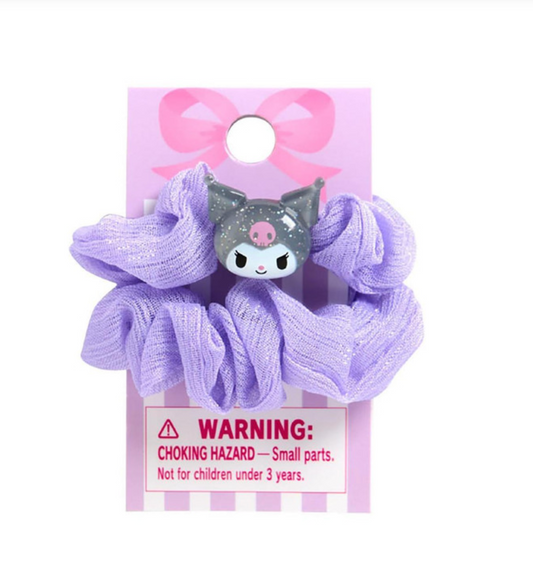 SANRIO ORIGINAL KUROMI KIDS SLIM SCRUNCHIE
