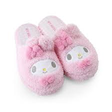 SANRIO ORIGINAL MY MELODY FACE SHAPED SLIPPERS