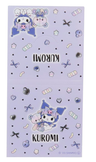 SANRIO JAPAN ORIGINAL KUROMI STICKY MEMO PAD