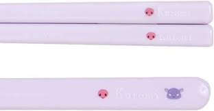 SANRIO JAPAN ORIGINAL KUROMI CHOPSTICK AND SPOON SET WITH CASE