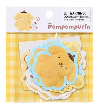 SANRIO ORIGINAL POMPOMPURIN (POMPOMPURIN FROM THOSE DAYS) STICKER SET