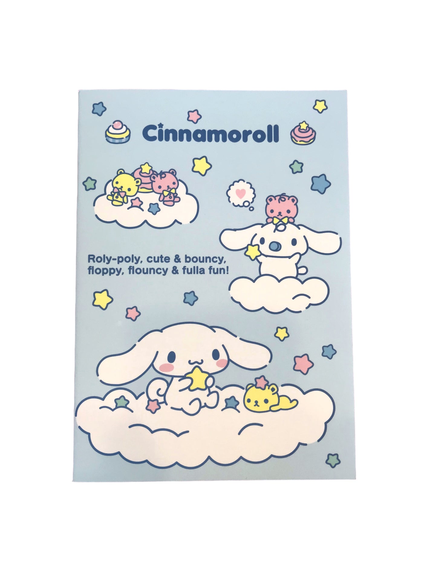 SANRIO JAPAN ORIGINAL CINNAMOROLL A5 NOTEBOOK