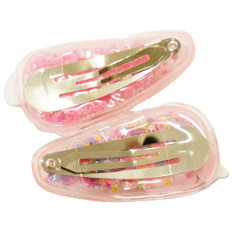 SANRIO MY MELODY SEQUINS HAIR CLIP SET