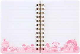 SANRIO JAPAN ORIGINAL CHARACTERS B7 RING NOTEBOOK