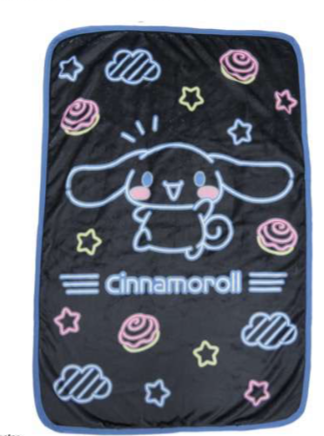 SANRIO CINNAMOROLL THROW NEON CN